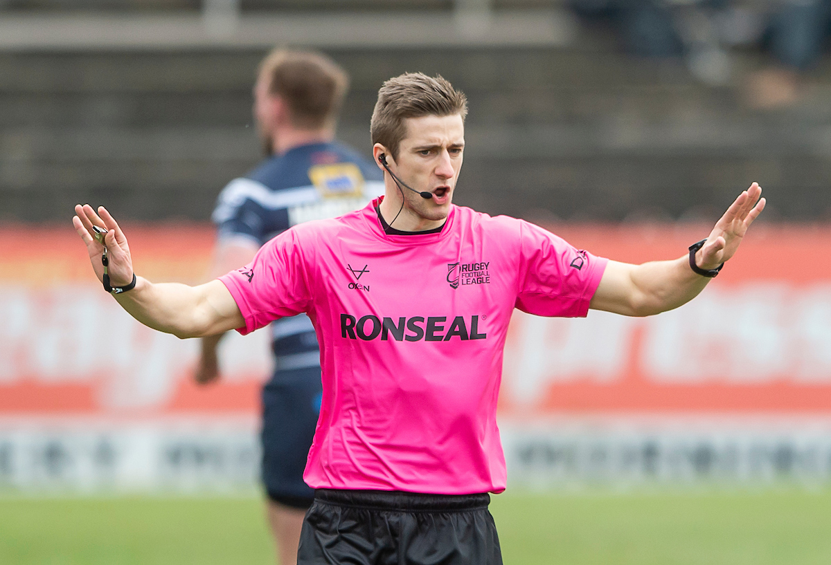 Chris Kendall will referee todays game. Picture by SWPix.com