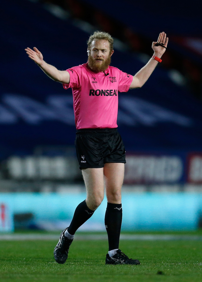 Robert Hicks will be todays referee. Picture by SWPix.com