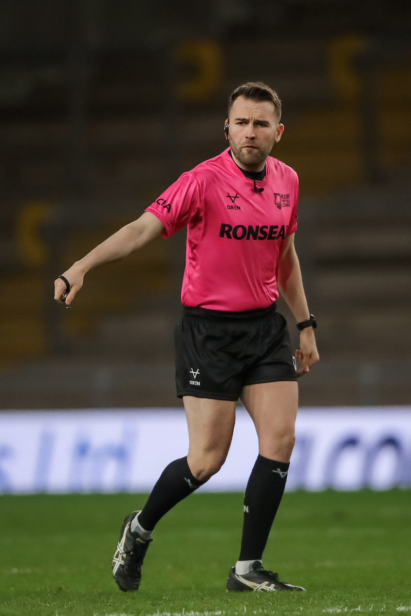 Liam Moore will referee todays game. Picture by SWPix.com