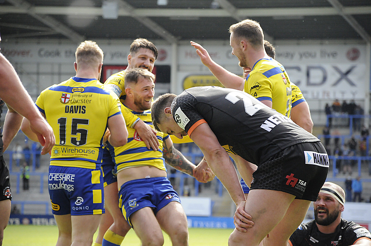 The Wire got back to winning ways against Castleford last time out. Picture by Mike Boden