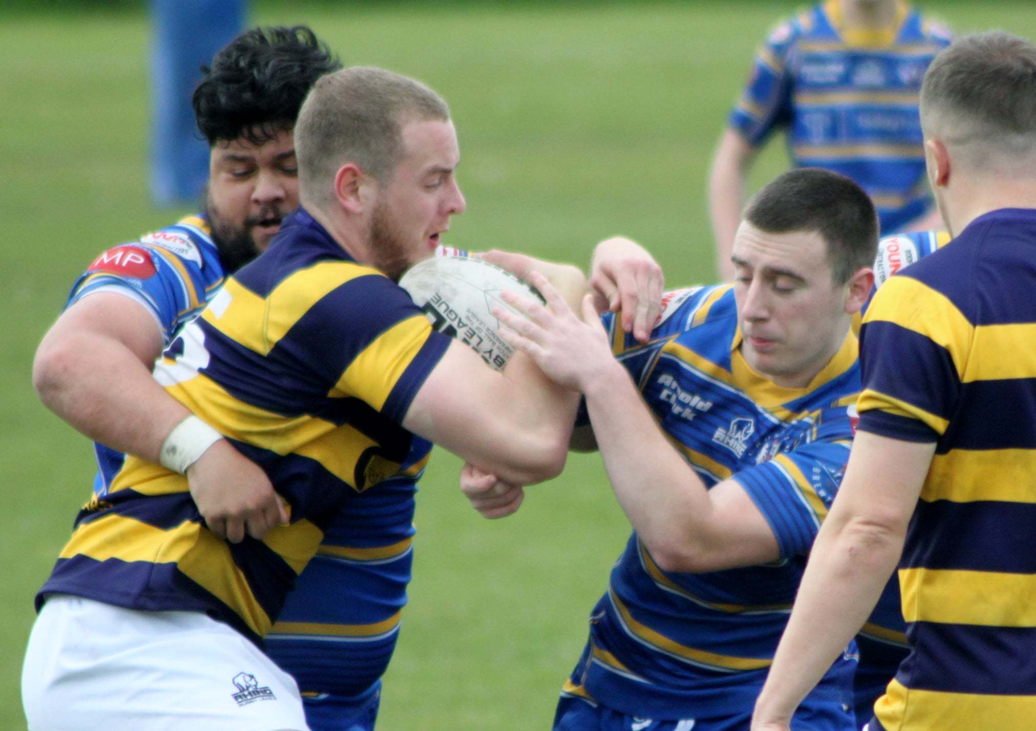 A young Crosfields side were beaten at Clock Face Miners on Saturday