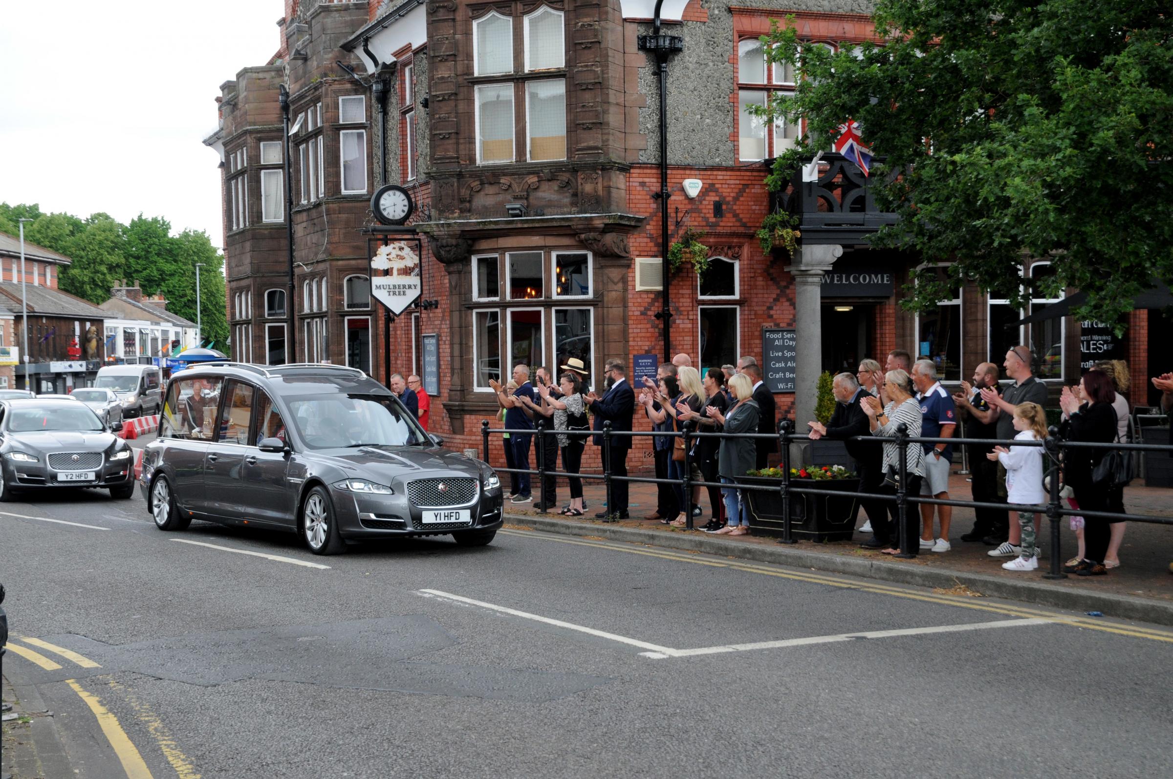 Chris Culletons funeral