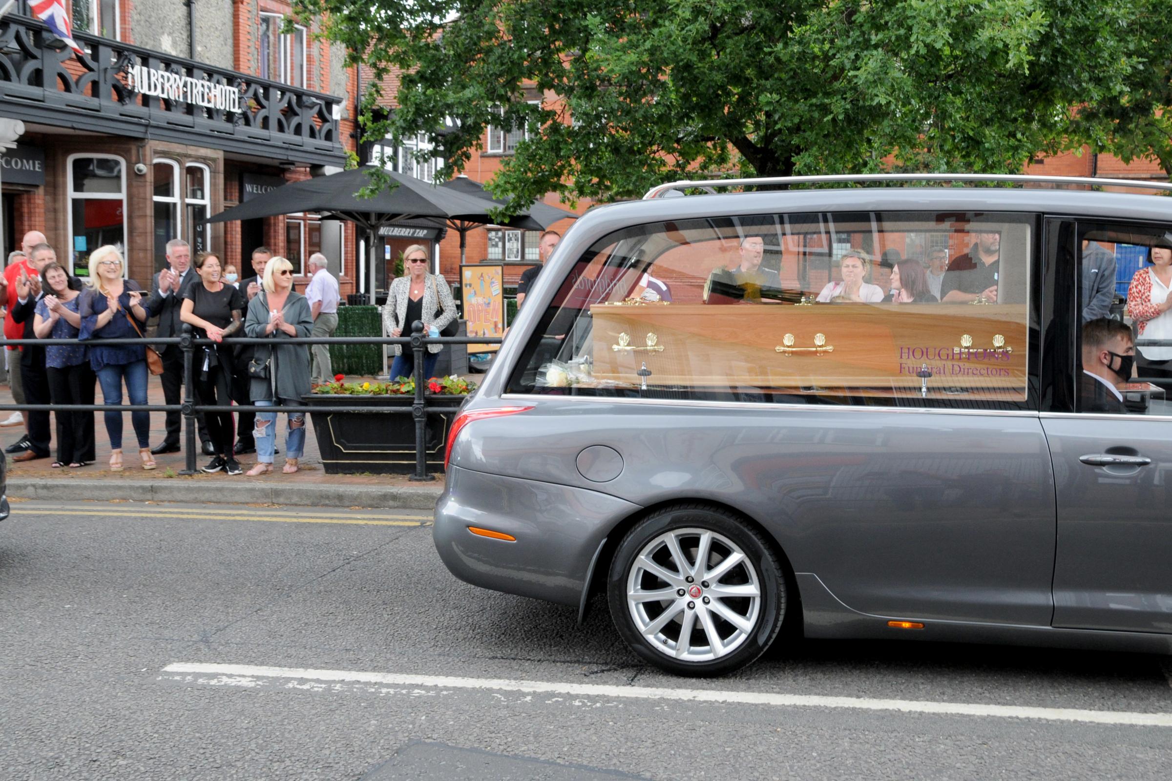 Chris Culletons funeral