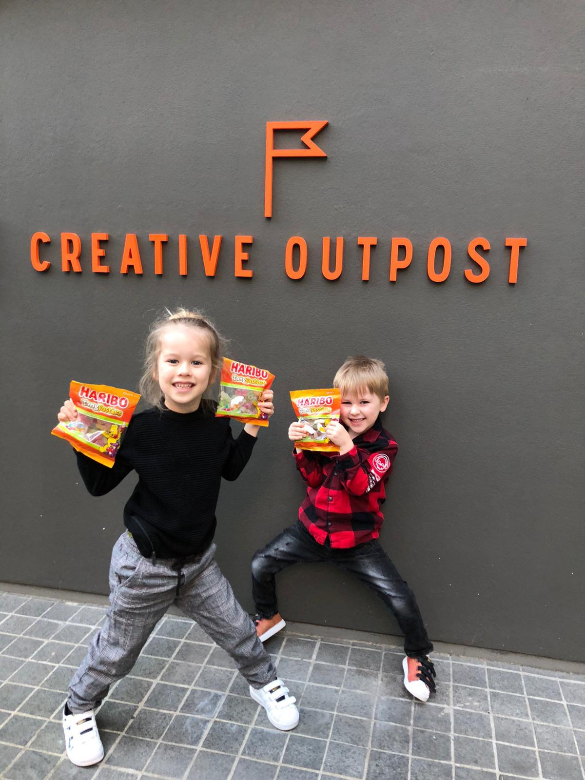 Jasper and Oakley James are the new voices of the Haribo Tangfastics advert
