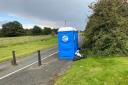 Rubbish was placed in bin bags and left behind by travellers who set up camp on land off Witherwin Avenue