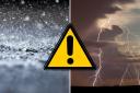 A thunderstorm weather warning is in place across the North West