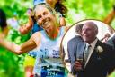 Debbie Huston is running the London marathon in memory of her dad, who passed away in October 2021