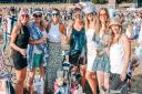 Partygoers enjoy a picnic at last year's Classic Ibiza
