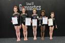 Urban school of Gymnastics members who achieved success at the Women’s Artistic National Grades at Robin Park in Wigan