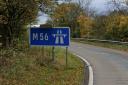 The incident happened on the M56