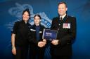 Ruby Dolphin was given a prestigious award by Cheshire Constabulary at a formal ceremony last month