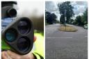 Police caught drivers speeding through Lymm in a road safety check