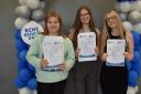 Birchwood High pupils smiled as they received their GCSE results yesterday