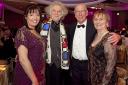 Sir Bobby with Noddy Holder at a CAFT ball