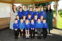 95 reception class photos feature in this week's Warrington Guardian including this one of Miss Laura Bimson's class at Glazebury Primary School