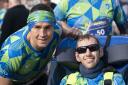 Kevin Sinfield (left), will again push his body to the limit in support of friend Rob Burrow (right), as he plans to run seven ultra-marathons in seven different cities across seven successive days.