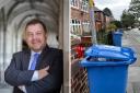 Warringotn South MP Andy Carter is calling for bin strikes to end