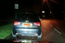 A drink driver was caught by police on the M56