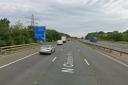 The crashes occurred on the M56