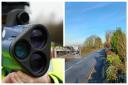 Police clocked 10 drivers speeding along Burford Lane in  the latest road safely check in Lymm