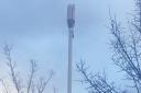 The 5G mast was installed on Longshaw Street in Bewsey