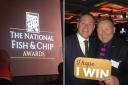 Dave Patterson (left) and David Henley at the National Fish and Chip Awards