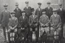 Officers from Leigh Athletes’ Volunteer Force                                                                                                   Picture: Wigan and Leigh Archives and Local Studies