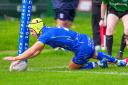 Frank Sergent scored a hat-trick for Wire in their academy loss to St Helens