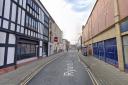 The incident occurred on Rylands Street in Warrington town centre