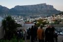 People queue to cast their votes at a polling station in Cape Town, South Africa (Nardus Engelbrecht/AP)