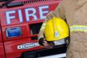 Firefighters from Penketh suspect the garage fire was started deliberately