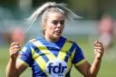 Samantha Simpson made her 50th Warrington appearance against St Helens