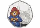 The new limited edition Silver Proof 50p coin featuring Paddington Bear. Credit: The Royal Mint/PA Wire.