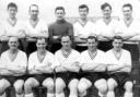 George Green, front left, a pioneer of Woolston Wanderers and one of the main organisers along with a Mr Lester, father of Harold, scorer of 60 goals in a season for Woolston