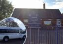 Thieves broke into Glazebury CE Primary School and stole the school's minibus on Friday evening