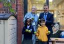 Evelyn Street Primary, in Sankey, has unveiled its new memorial garden