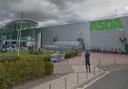A mum has warned of three Eastern European men following her and her children around Birchwood Shopping Centre