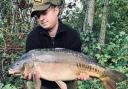 Andy Burrows with his Grey Mist mirror carp
