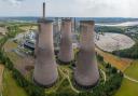 The cooling towers