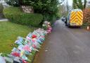 Floral tributes are mounting for 16-year-old Brianna Ghey who was murdered at the weekend