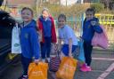 The pupils of Broomfields Junior School have collected items for Warrington Foodbank