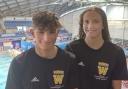 Warriors of Warrington swimmers Joe Ashley and Sophie Weston