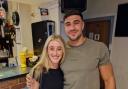 Tommy Fury paid a visit to a popular Culcheth gin bar this weekend