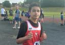 Ruben Evans-Guillen took the title in the javelin in the Cheshire Schools Minor Championships