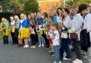 Communities gathered at Warrington Town Hall to mark the 32nd anniversary of Ukraine gaining its independence