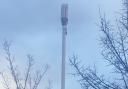The 5G mast was installed on Longshaw Street in Bewsey