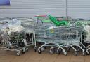 Birchwood Shopping Centre reunited with 23 dumped trolleys