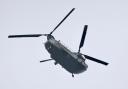 RAF Chinook spotted flying over Warrington