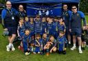 The Crosfields Cobras under 8s team at the Rhinos Challenge in Skegness