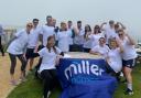 The Mighty Millers team in the dragon boat race
